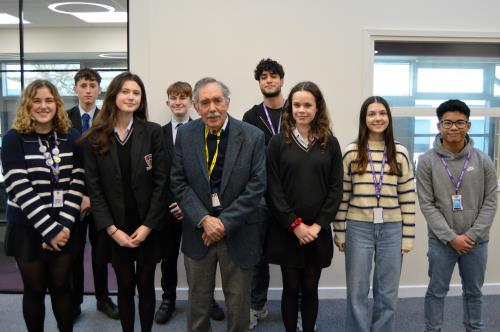 Students at St Edwards Hear Testimony from a Holocaust Survivor